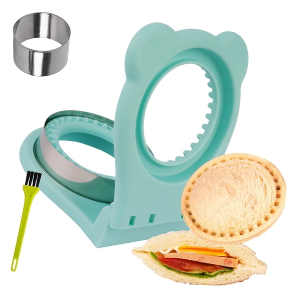 Cortador y sellador para sándwiches LEPCY Uncrustables color turquesa