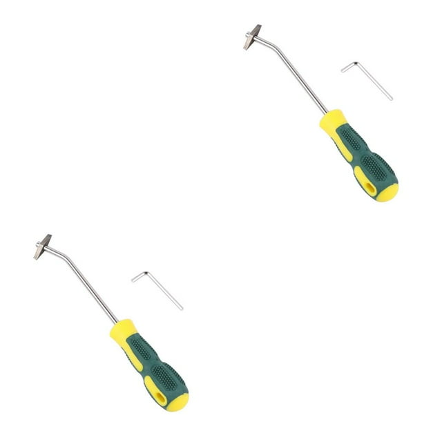 Speravity Floor Cement Tile Grout Remover Steel Tool Rhombus Drill Scraping Cleaning Wrench Removal Tools Construction Hand Tiles 2piezas Speravity CBP029412