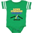 thumbnail image 3 of Inktastic Down Syndrome Awareness Support, Educate, Advocate Boys or Girls Baby Bodysuit, 3 of 5