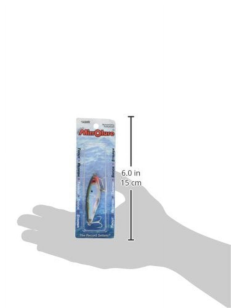 (2 pack) Mirrolure 14MR-18 MirrOdine Mini Suspending Twitchbait 2 1/4" 3/16