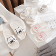 thumbnail image 6 of Woman Summer Beach Slides Cartoon Teddy bear women shoes Platform Cloud Sandal Flip Flops cute Non Slip Anti Skid Ladies new, 6 of 6