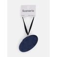 thumbnail image 2 of Scenario Women's Oval Zippered Velvet Jewelry Organizer, Blue, 2 of 4