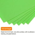 thumbnail image 4 of Unique Bargains EVA Foam Sheets Glitter Green 10.8 Inch x 8.5 Inch 2mm Thick Crafts Foam 10Pcs, 4 of 6