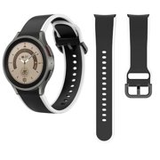 Yepband 20mm No Gap Silicone Sport Bands Compatible with Samsung Galaxy Watch 6 5 4 44mm 40mm/ Galaxy Watch 6 Classic 43mm 47mm/ Galaxy Watch 4 Classic 46mm 42mm/ Galaxy 5 pro 45mm
