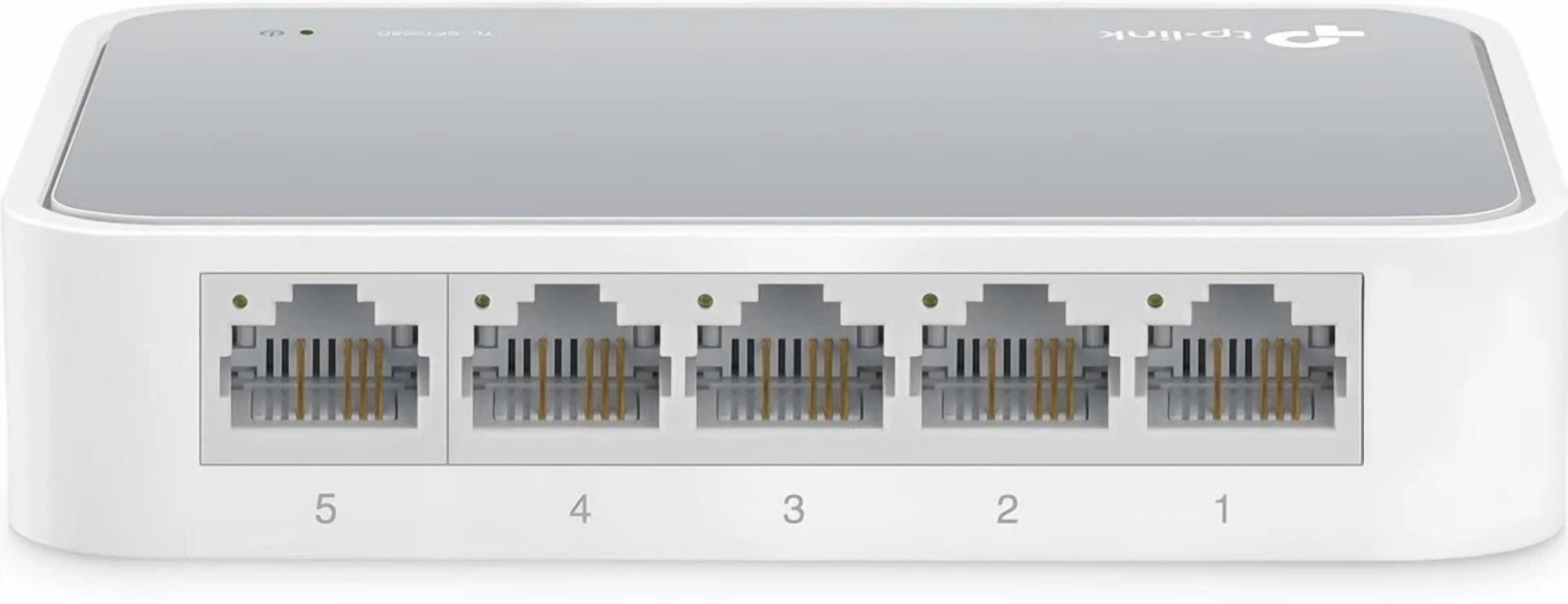 CRESTIN- Tp-Link 5 Port Fast Ethernet Switch | Desktop Ethernet Splitter | Ethernet Hub