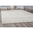 thumbnail image 4 of Rugs America Lennox LX10B Misty Cream Oriental Transitional Cream Area Rug, 8'x10', 4 of 6