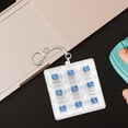 thumbnail image 4 of vlrwzc DIY Keyboard Fidget Keychain 9Keys Finger Keyboard Cap Portable Keychain Clickers for Adults Stress Relief Keyboard Fidget Clicker, 4 of 7