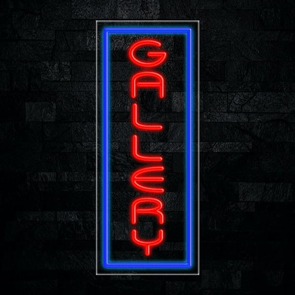 Gallery LED Neon Sign 12"L x 30"H #31559