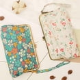 thumbnail image 4 of Elegante Floral Cinco Paraguas Plegable Anti-uv Paraguas Soleados Mujeres Hembra Para Viajar Al Aire Libre Acampar Senderismo Paraguas Rany Y Soleado Portátil, 4 of 5