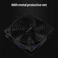 thumbnail image 5 of TEUCER High Speed 3000RPM 12cm Case Fan Big 4Pin Chassis Power Supply Hydraulic Bearing 12V/4Pin PWM Liquid Cooling Ventilator, 5 of 7
