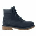 thumbnail image 2 of Kids Timberland 6 Inch Premium Waterproof Boot GS Navy Blue Nubuck TB0, 2 of 4