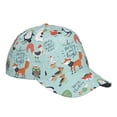 thumbnail image 3 of Balery Christmas Winter Animals Baseball Cap For Women Men,Adjustable Size For Running Workouts And Outdoor Activities All Seasons, 3 of 9