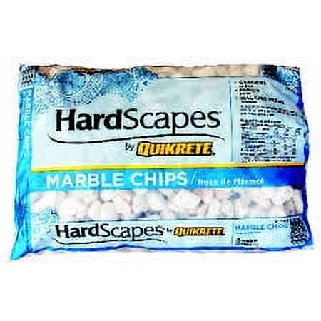 Quikrete® 1175-00 Hardscapes® Marble Chips, White, 0.5 Cu.ft.