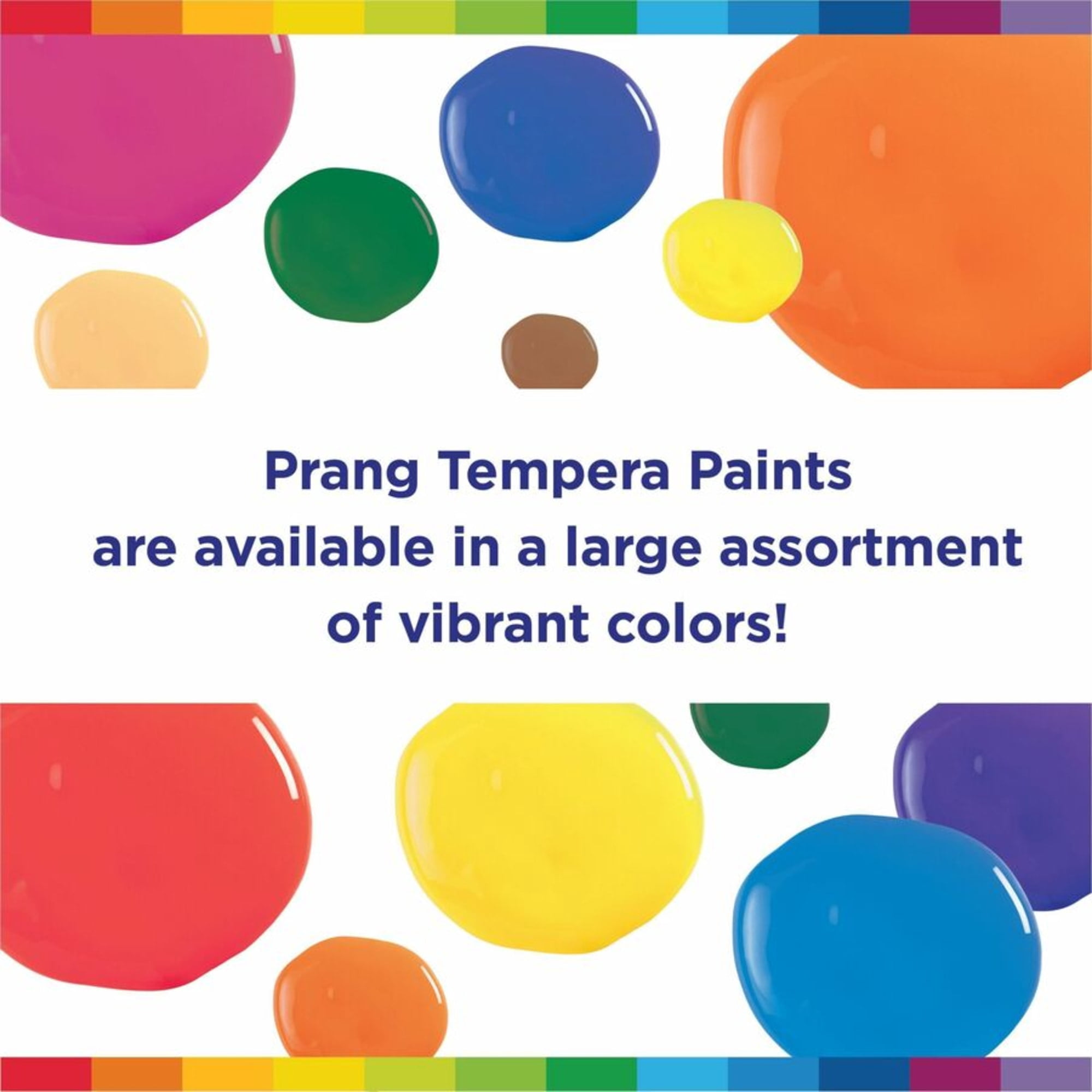 Prang Ready-to-Use Tempera Paint, 128 oz., Yellow
