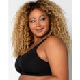 thumbnail image 2 of Cotton Luxe Front And Back Close Wireless Bra - Black Hue - Final Sale!, 2 of 6