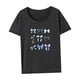 thumbnail image 4 of Camiseta de mujer Camiseta básica elegante de verano para trabajo en la calle Caminar Camping Viajes L, 4 of 7