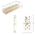thumbnail image 3 of Trademark Games Acrylic Dominos Set - 28-Piece Domino Game with Case, Gold, 3 of 9