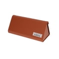 thumbnail image 4 of Eyecessories Trifold Medium Light Brown Eyeglass Case, Unisex, 1 Count, 4 of 5