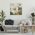 thumbnail image 3 of Stupell Industries Two Magnolia Blossoms Botanical & Floral Painting Gallery Wrapped Canvas Art Print Wall Art, 30 x 30, 3 of 8