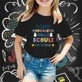 thumbnail image 2 of shqvo Girls Clothes 4t Crew Neck Short Sleeve Letter Graphic Print Trendy Preppy Shirt T Shirt for Boys and Girls, 2 of 4