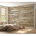 thumbnail image 6 of Tiptophomedecor Background & Patterns Wallpaper Wall Mural - Wooden Puzzle, 6 of 8
