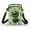 Clover Cats, variant on HELLHERO Christmas Tree Pattern Travel Crossbody Purse Cross Body Purse for Adult Polyester Shoulder Bags with Double Zipper