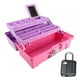 thumbnail image 3 of Caja Multiusos Vanity Rosa/lila Con Candado De Combinación, 3 of 5