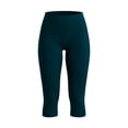 thumbnail image 6 of Cagogo Women's High Waisted Capri Leggings with Pockets Slim Fit Active Sport Pants Casual Yoga Lounge Athletic Wear Summer Outfits, Navy 2XL, 6 of 7