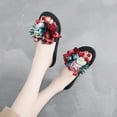 thumbnail image 4 of Rciityk Women's Platforms & Wedge Sandals Bohemian Flower Wedges Slippers Summer Sandals Non-slip Beach Shoes - Summer's Best Shoes, 4 of 6