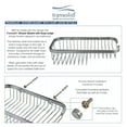 thumbnail image 6 of Transolid SB8-BS Steel Basket, Brushed Stainless, 6 of 7