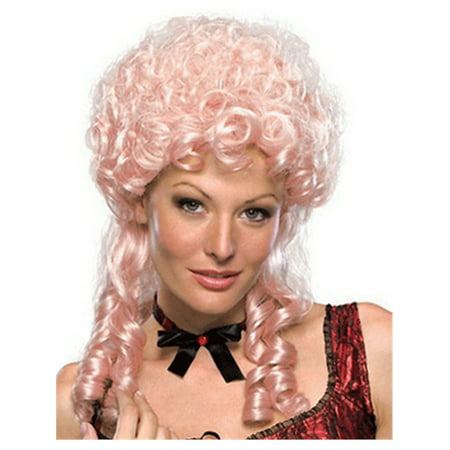 Adult Womens Strawberry Blonde Marie Antoinette Victorian Maiden Costume Wig