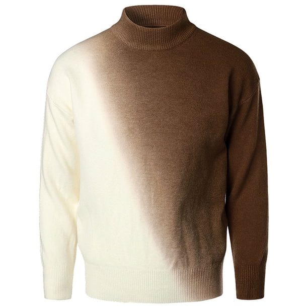 Suéter de cuello alto Odeerbi estampado degradado Grande