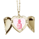 thumbnail image 1 of Piña de frutas Collar colgante en forma de melocotón con alas Unbranded M, 1 of 3