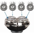 thumbnail image 1 of xianlin-Shaver Replacement blades,Electric Razor Replacement head,4-Pack, 1 of 4