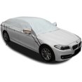 thumbnail image 1 of GFDYREE Safe View Half Car Cover Top Waterproof/Windproof/Dustproof/Windshield Cover Snow Winter Summer (Sedan 3XL), 1 of 7