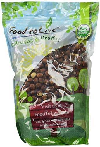 Food To Live Organic Hazelnuts Filberts (Raw, No Shell) (4 Pounds) by Food To Live