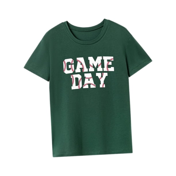Camiseta deportiva para mujer Yuyangstore Cuello redondo Manga corta S