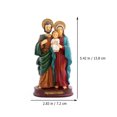 thumbnail image 2 of unbranded En Resina Jesús Y Familia Sagrada Para Hogar Y Oficina, 2 of 8