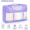 thumbnail image 4 of Juego de 10 bolsas organizadoras de viaje Packing Cubes Veken, 4 of 9