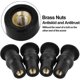 thumbnail image 4 of 2025 Latest Model 4pcs Toilet Seat Fixings Hinges Blind Hinges Hole Stretch, 4 of 5