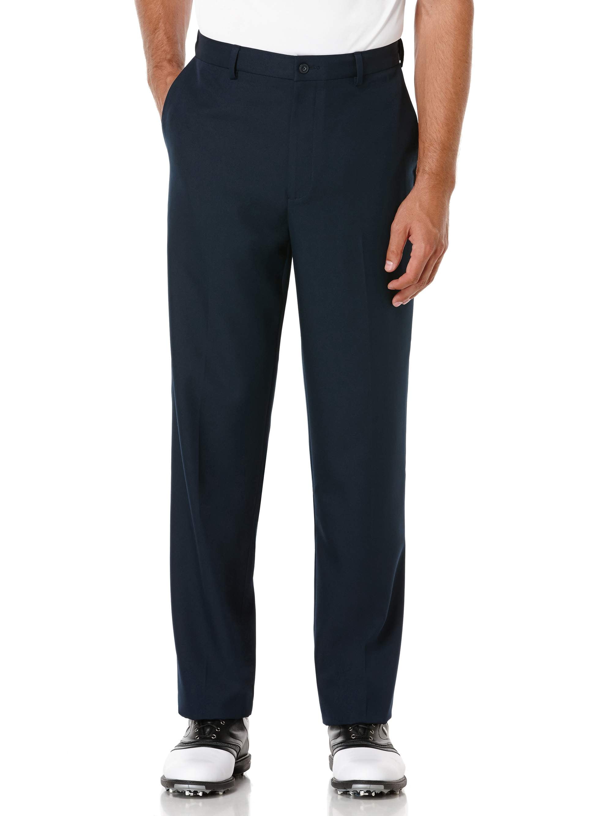 Ben Hogan Men's Performance Flat Front Expandable Waistband Pant - Walmart.com