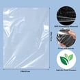 thumbnail image 2 of 12 Pcs Clear Cellophane Gift Bags 24x30 Inch Cellophane Wrap for Gift Baskets Large Basket Bags for Mothers Day Graduation Gifts Stuffed Animal Candy Baby Bridal Shower(Ribbon not included), 2 of 3