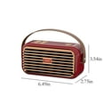 thumbnail image 3 of Cameland Haut-Parleur Bluetooth Extérieur Portable Bluetooth Stéréo Radio Sans Fil Rétro à Main Prise en Charge, 3 of 5