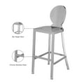 thumbnail image 2 of Meridian Furniture Maddox 29"H Stainless Steel Bar Stool in Chrome, 2 of 5