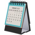 thumbnail image 4 of Petit Calendrier de Bureau Impression Anglaise Calendrier de Table 2023 Calendrier de Bureau Décoratif Mini Calendrier, 4 of 8