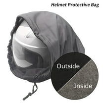 Soumake Oxford Cloth Helmet Bag Dust Proof Drawstring Design Good Toughness Helmet Storage Bag For Cycling Practical