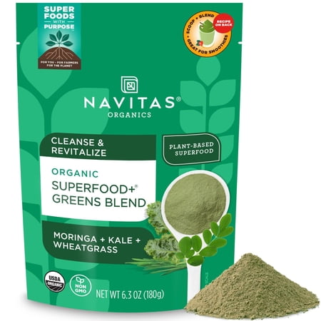 (Pack Of 4) Navitas Superfood Greens Blend 6.3 Oz