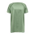 thumbnail image 1 of Vedolay Shirts For Women Womens Blouses and Tops Short Sleeve Chiffon Shirts and Tops,Green L, 1 of 5