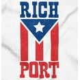 thumbnail image 2 of Puerto Rico Rich Port PR Flag Pride Zip Up Hoodie Men's Women's Brisco Brands S, 2 of 5