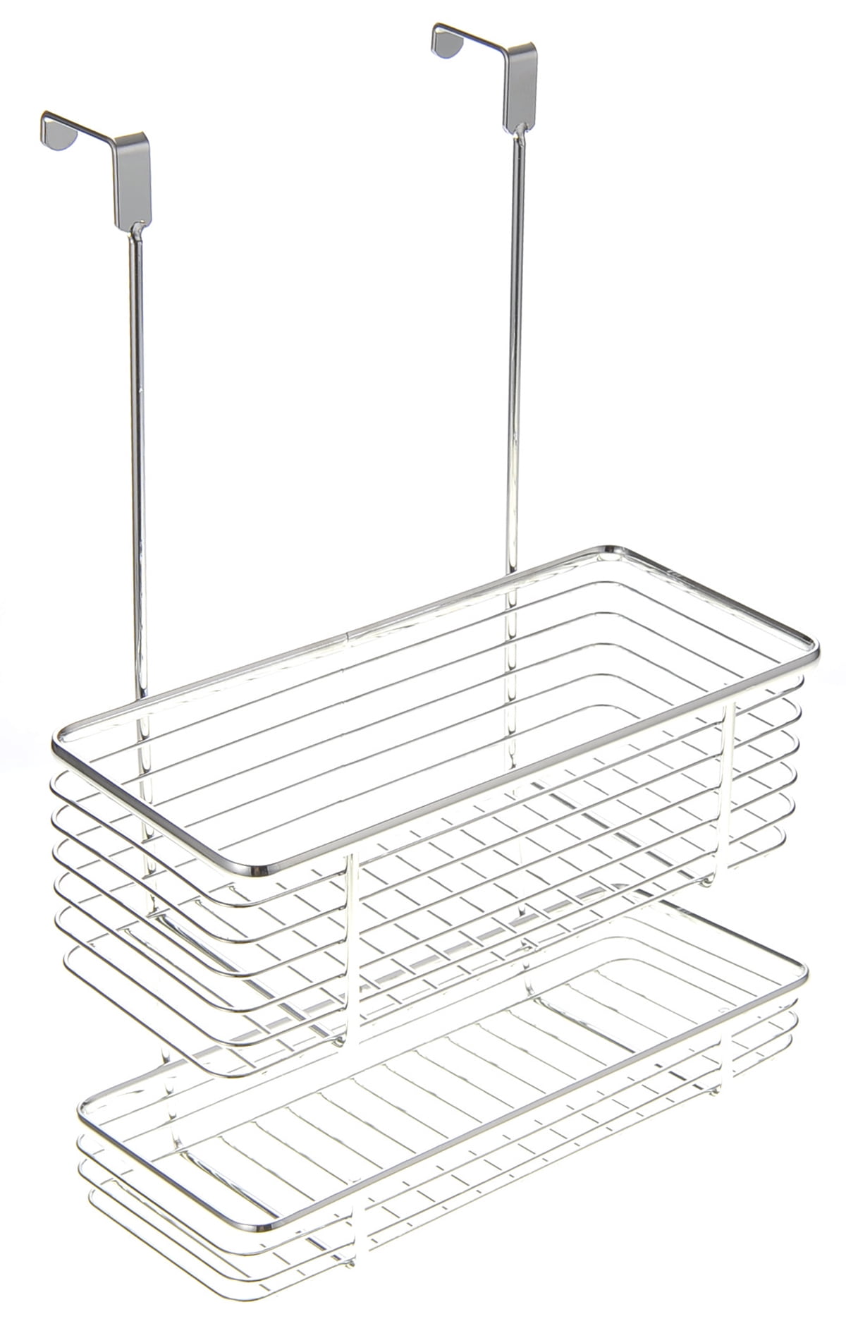 TechWonder 2-Tier Cabinet Storage Organizer - Chrome